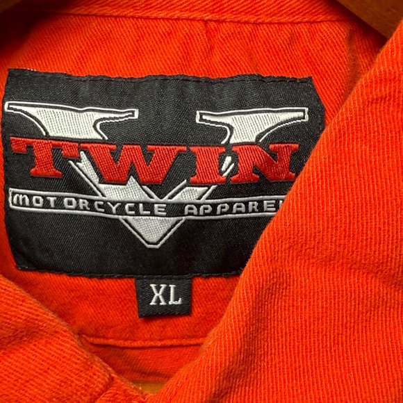 Motorcycle Apparel "Southern Most Rider" Key West FL Biker Vest Size XL Denim - Picture 4 of 8